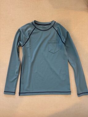 Crewcuts Long-Sleeve Rash Guard Swim Shirt